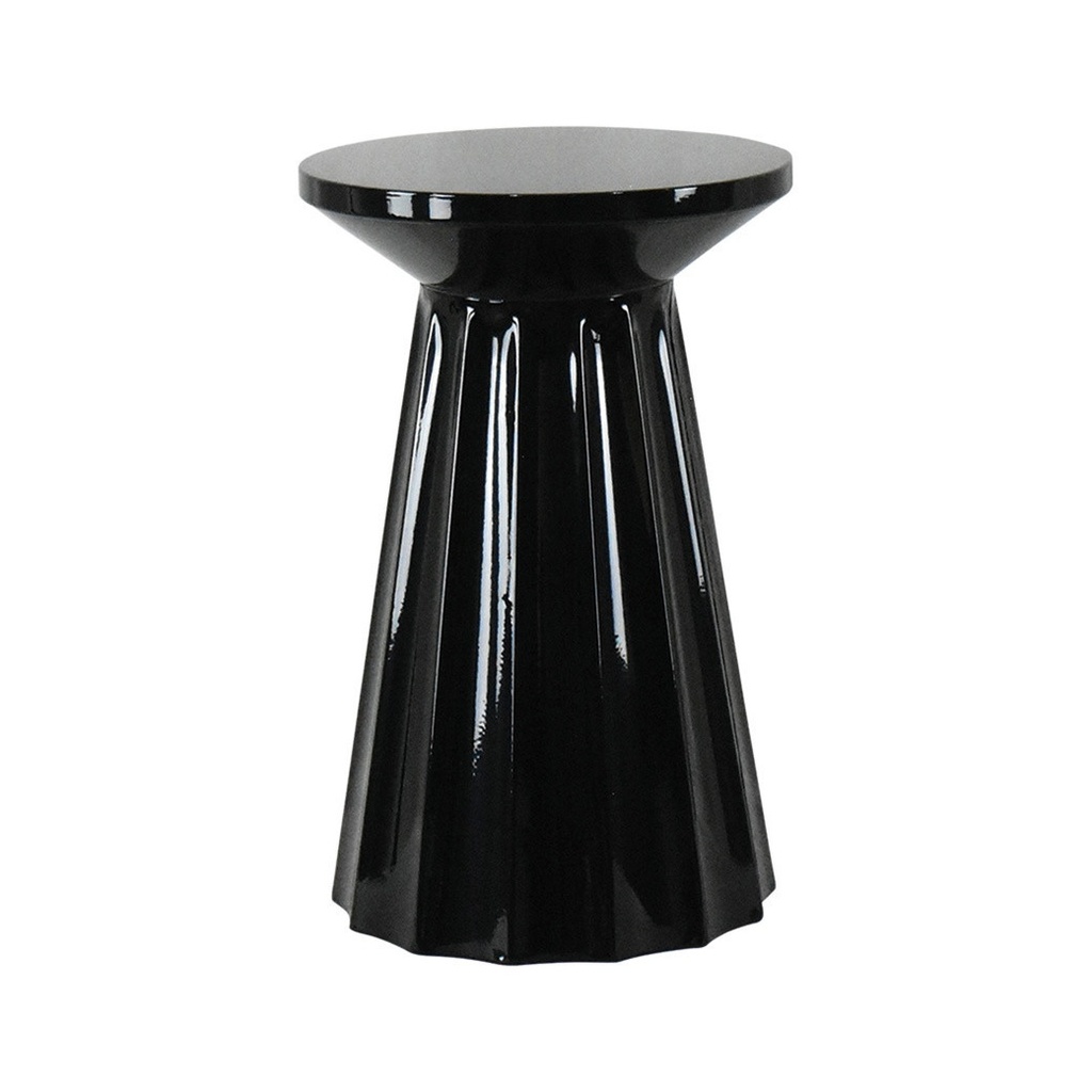 Table d'appoint Lilou en métal noir