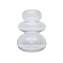Vase Zen pm en verre transparent