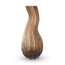 Vase en verre George  beige