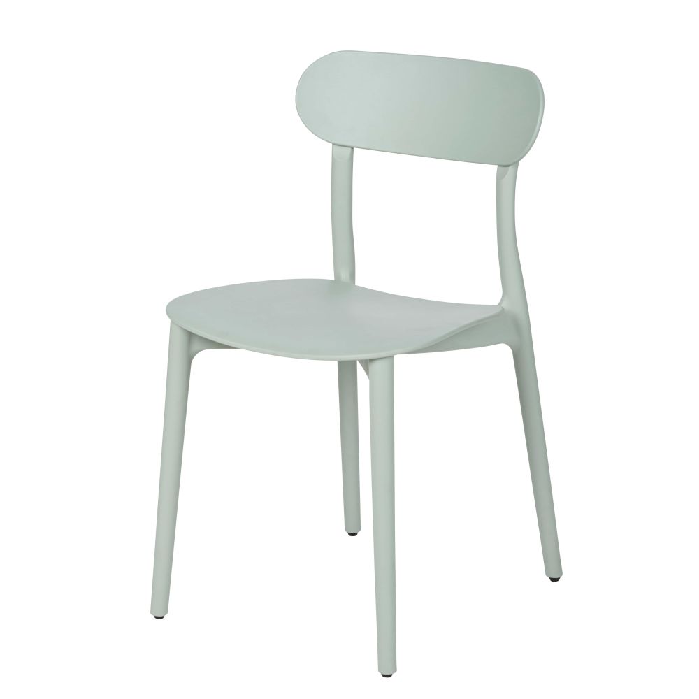 Chaise Eve design en polypropylène vert