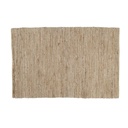 Tapis Barcelone en coton recyclé et jute tissé