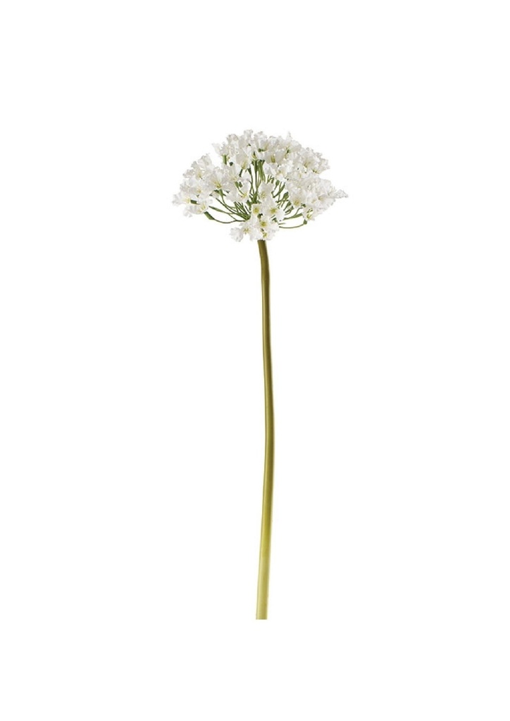Fleur décorative Lila de Chine blanc