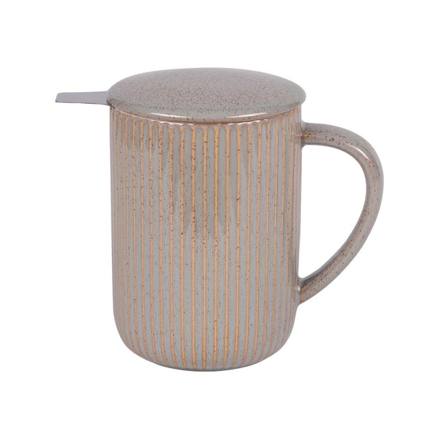 Tisanière en grès Tiao beige 0,47 L