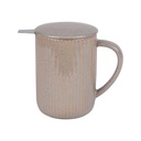 Tisanière en grès Tiao beige 0,47 L