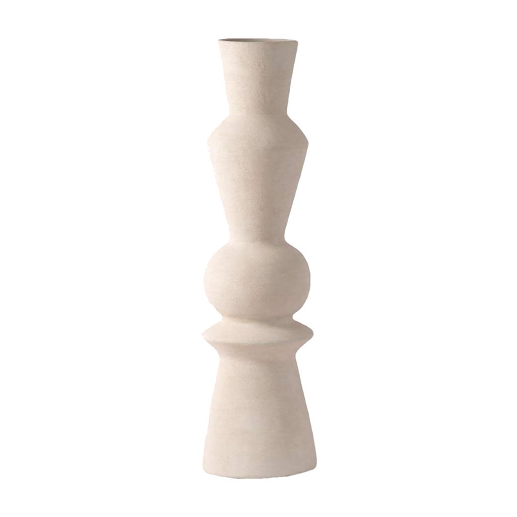 Vase en argile blanc Nour