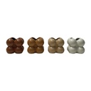 Déco en pot céramique avec un effet boules assortie Molly