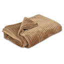 Plaid Housy maron camel naturel