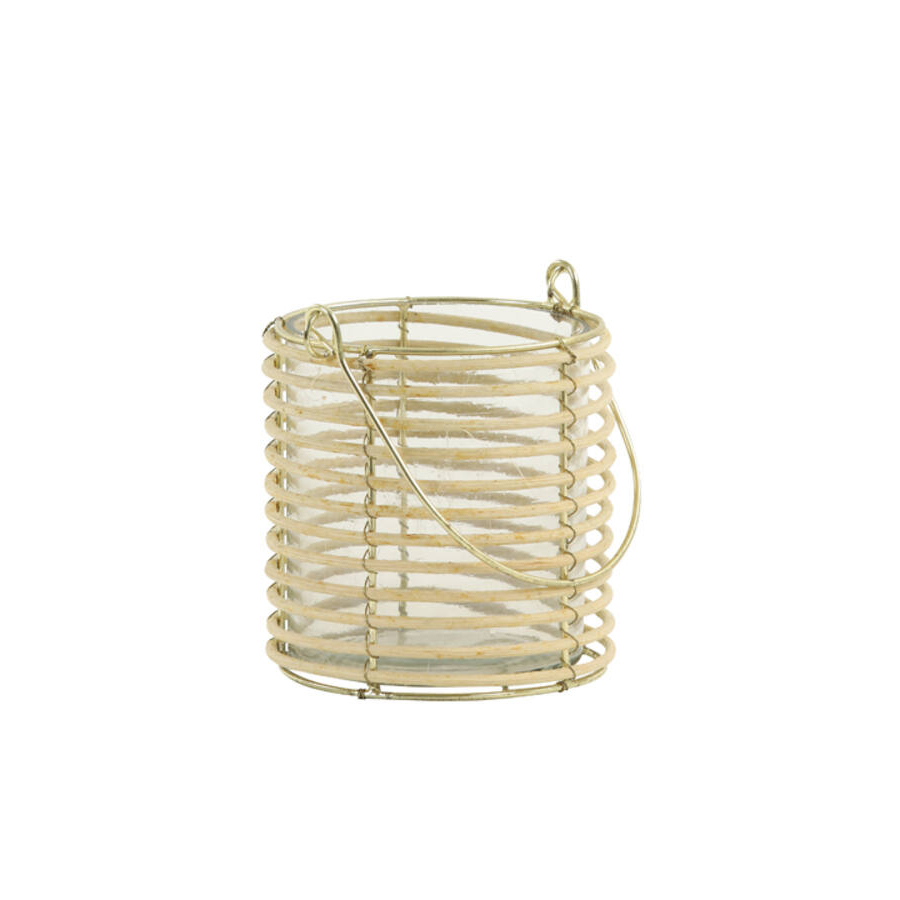 Photophore Osana en rotin naturel PM