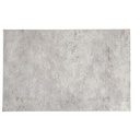 Tapis en jacquard tissé gris clair Pauline