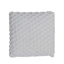 Coussin 45x45 cm Vienne en velours crème