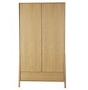 Armoire Greenoak Business 2 portes 1 tiroir éco-conçue