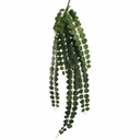 Tige fleur artificielle hoya carnosa bush vert