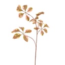 Tige fleur artificielle beech leaf rose