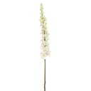 Tige fleur artificielle delphinium crème