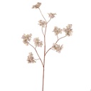 Tige fleur artificielle hydrangea brun