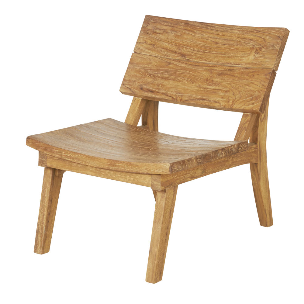 Fauteuil de jardin Galilea en bois de teck massif