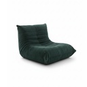 Chauffeuse Barnaby en tissu côtelé vert