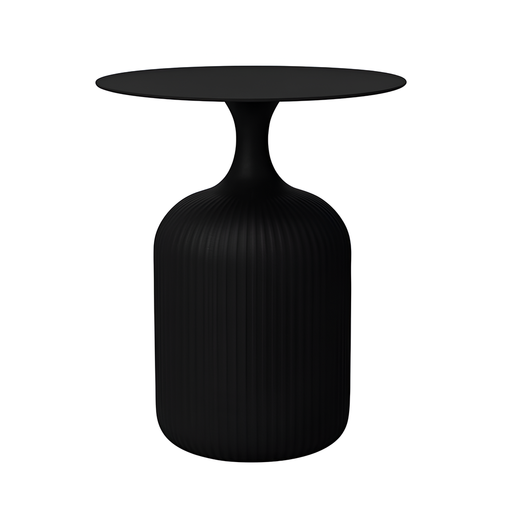 Table d'appoint Sierra en métal noir