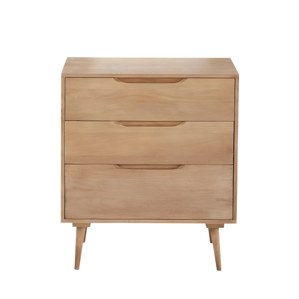 Commode Trocadero 3 tiroirs en manguier massif