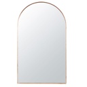 Grand miroir Toleda arche en métal cuivré 110x180