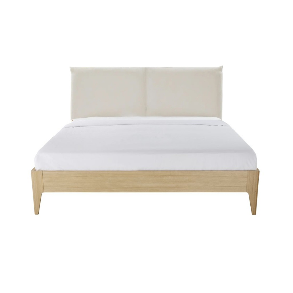 Lit Georgia 180x200 en bois manguier massif sculpté