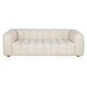 Canapé Lilo nuage 3/4 places bouclettes écrues beige