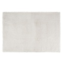 Tapis Mouty shaggy effet bouclé blanc 160x230