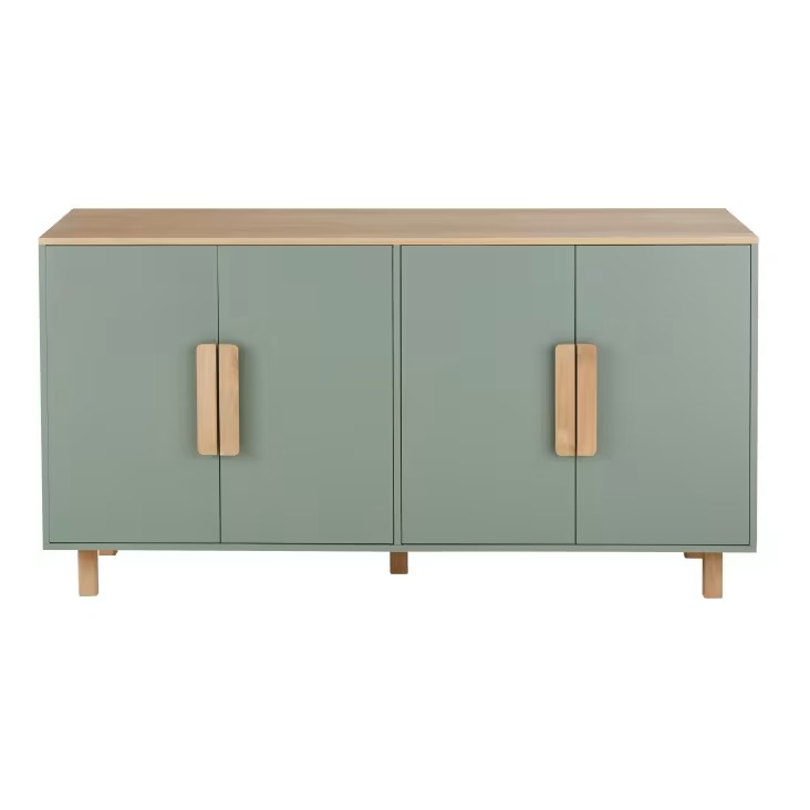Buffet Oliver 4 portes vert