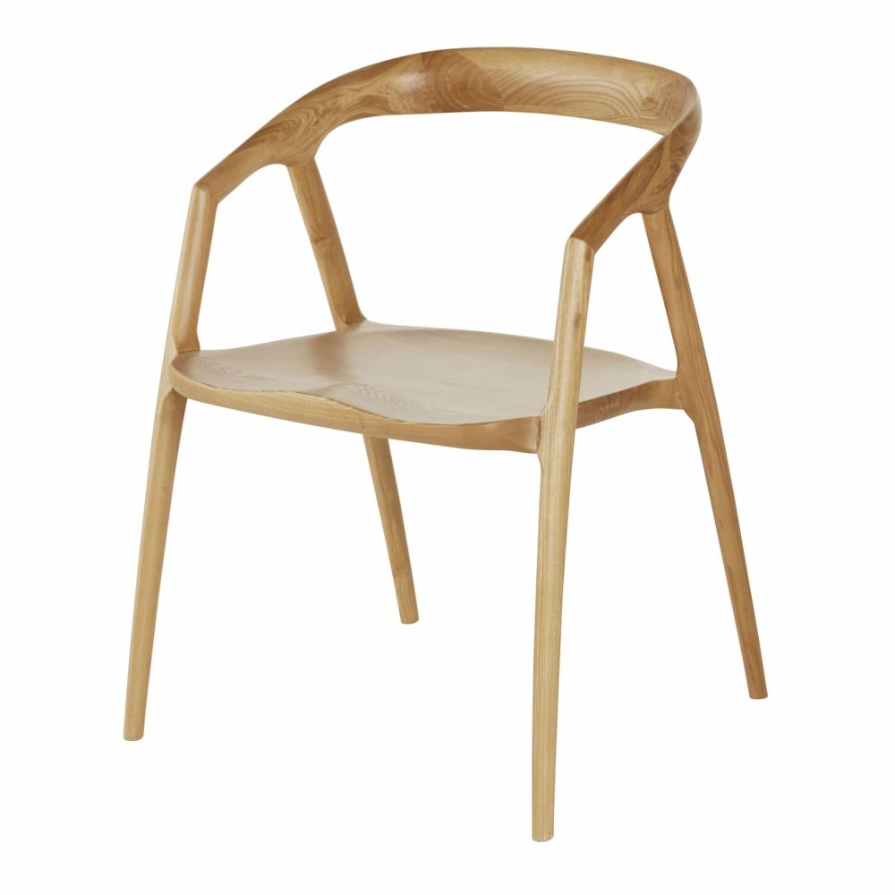 Chaise Mangrove en bois de frêne clair