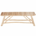 Banc Refuge en bois recyclé en teck