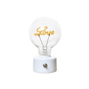 Déco LED Lili love à piles D8