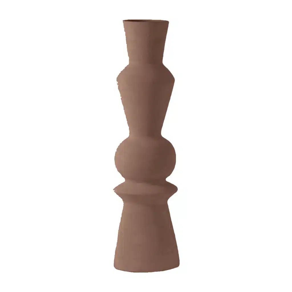 Vase en argile sable Nour D19,5