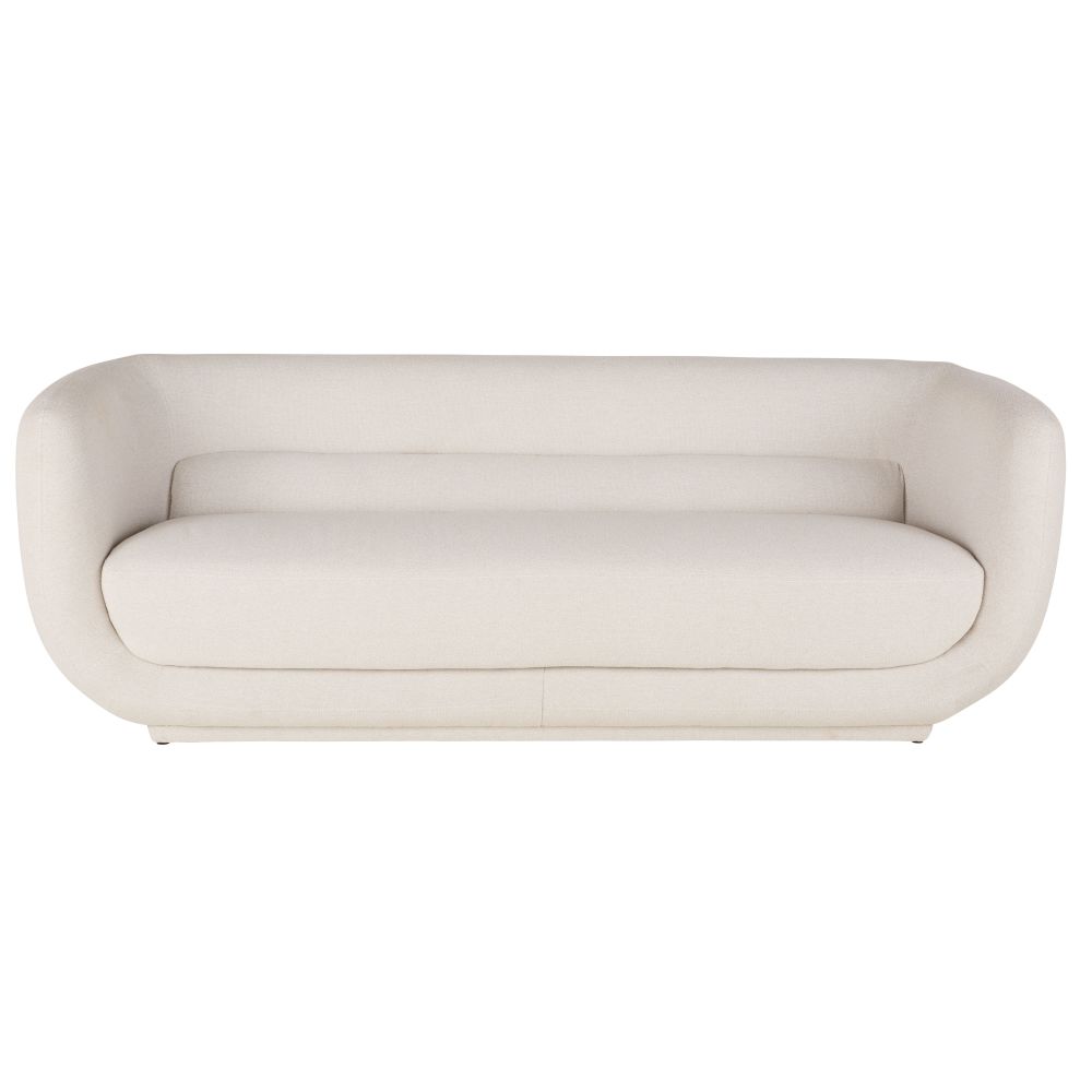 Canapé Flare 3/4 places beige tramé