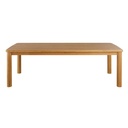 Table de jardin Sandy en bois d'eucalyptus 10 personnes L240