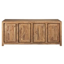 Buffet Stockholm 4 portes en sheesham massif