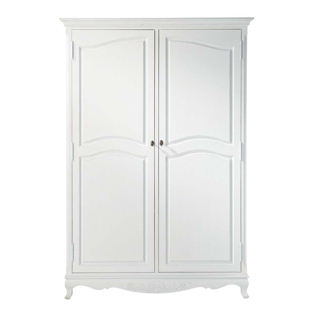 Armoire Joséphine 2 portes blanche