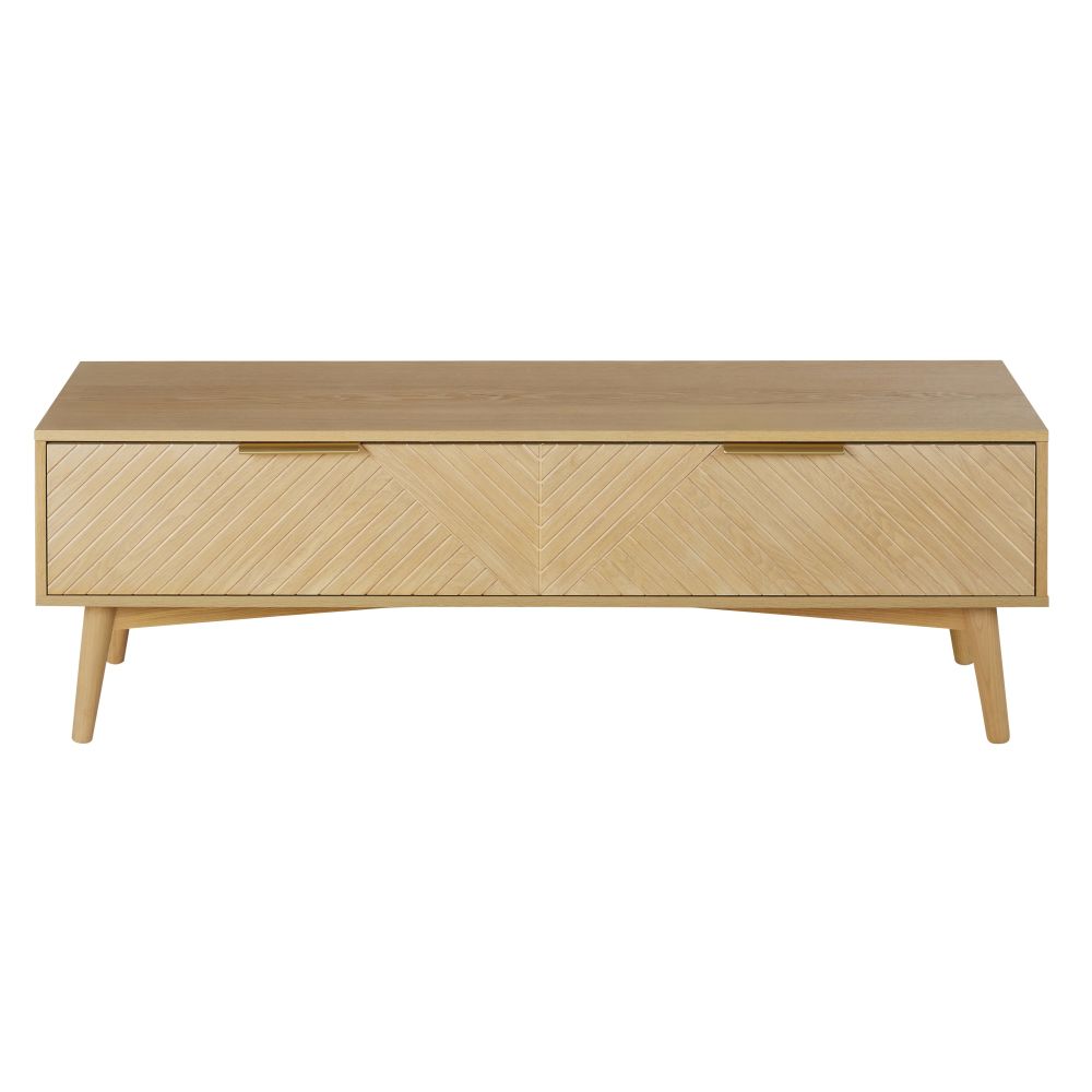 Meuble TV Axelle 1 tiroir trappe L135