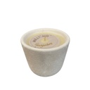 Bougie au cèdre gingembre blanc GM