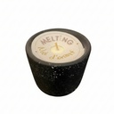 Bougie fleur nuit d’orient noir GM