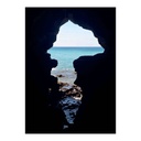 Tableau artistique la grotte d'hercule sans cadre 110X80