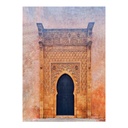 Tableau artistique au seuil du silence sans cadre 110X80