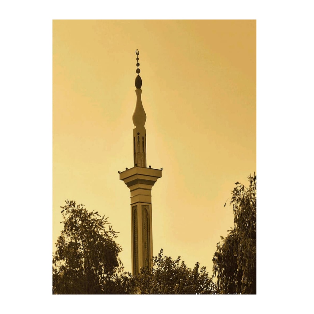 Tableau artistique vers l'invisible sans cadre 29,7X42,7