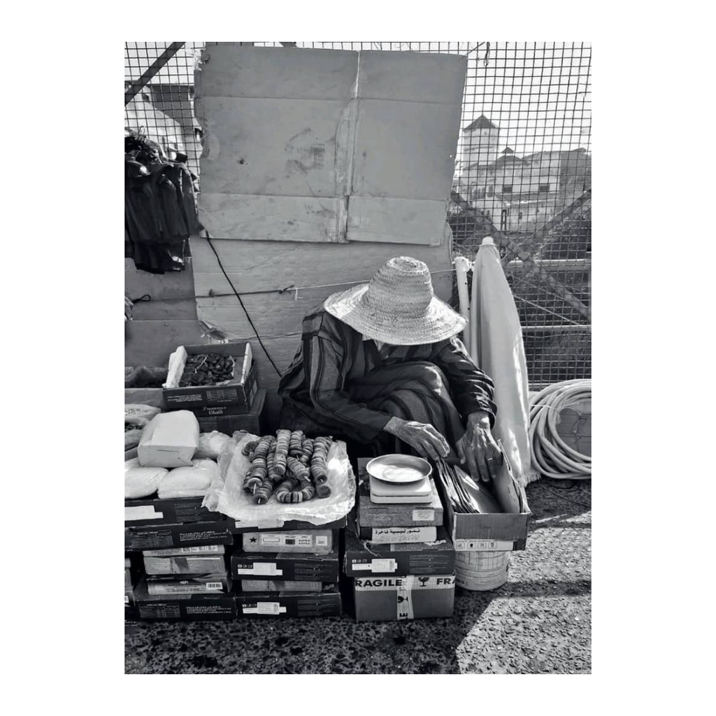 Tableau le poids des années sans cadre 29,7X42,7