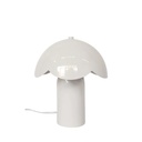 Lampe Bella en métal blanc H23,5cm