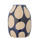 Vase Bashir en grès bleu