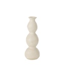 Vase Olina PM en céramique beige creme