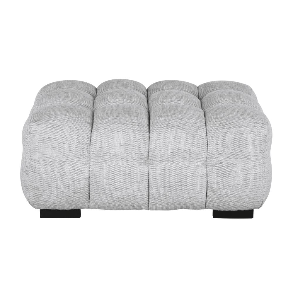Pouf nuage Lilo gris clair chiné
