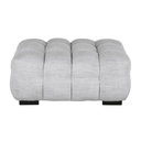 Pouf nuage Lilo gris clair chiné