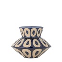 Vase Bashir en grès bleu