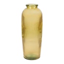 Vase Aheli en verre recycle jaune pâle H72